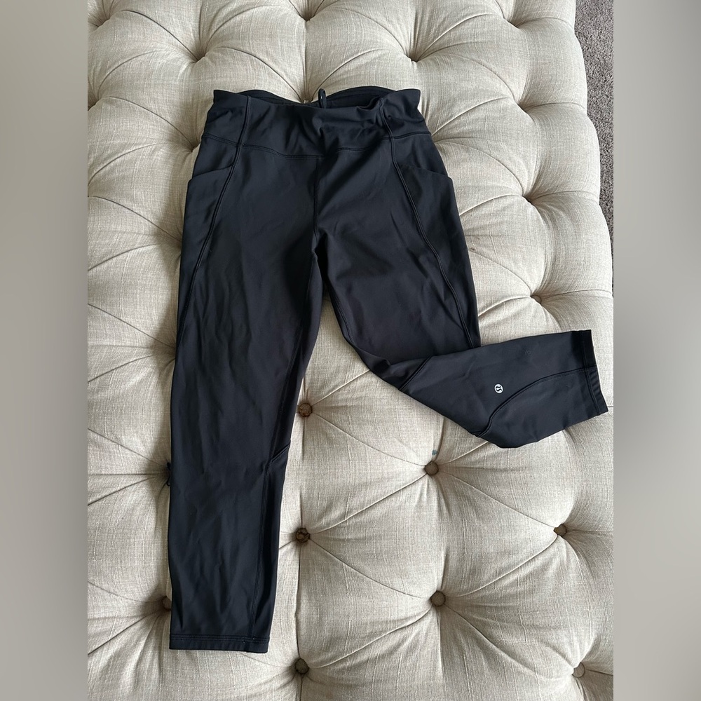 lululemon athletica Black High-Rise Pocketed Leggings